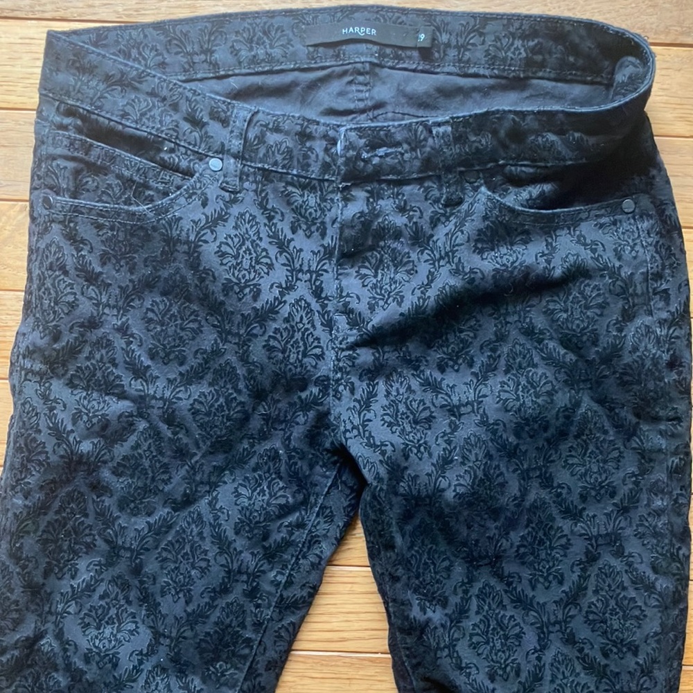 Black Velvet Jeans